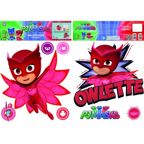 PJ Masks Owlette Wall Stickers (Pack of 2) £11.49